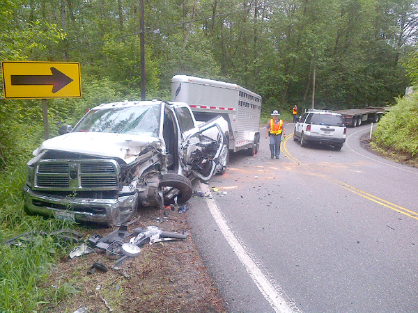 Overall traffic lighter; collisions back up traffic on Hwy. 9